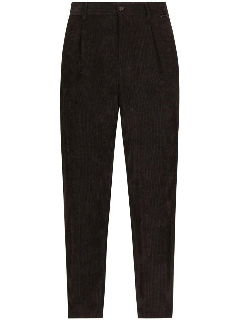 Corduroy Pants In Black Product Image