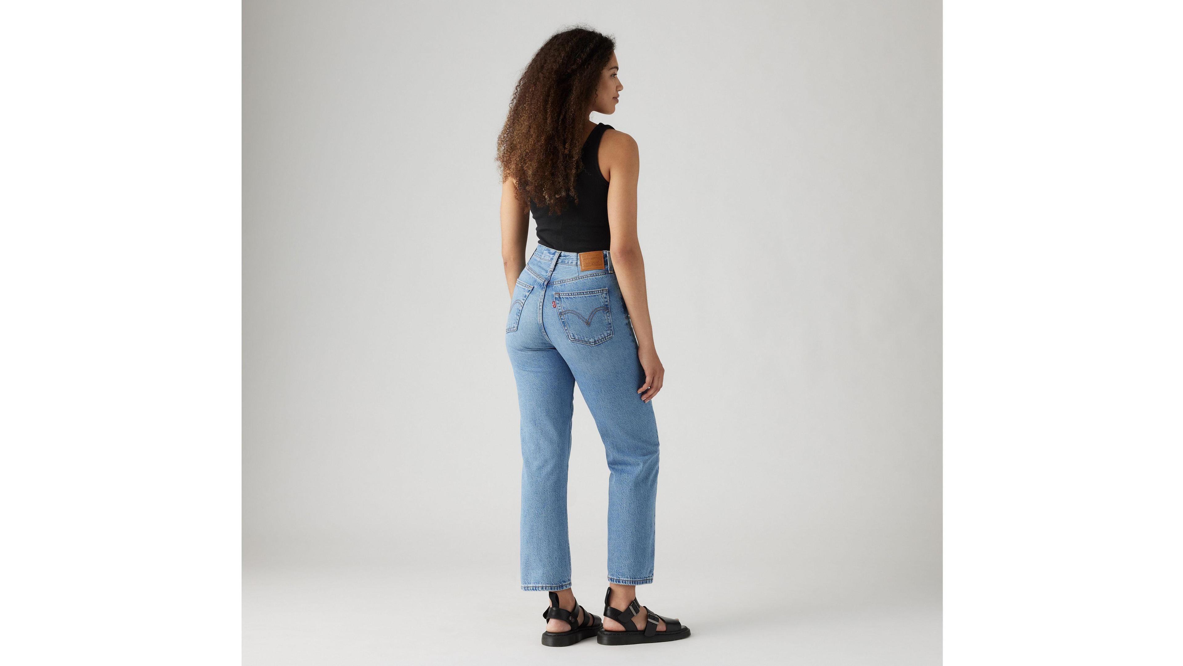 Ribcage Straight Ankle Women's Jeans Product Image