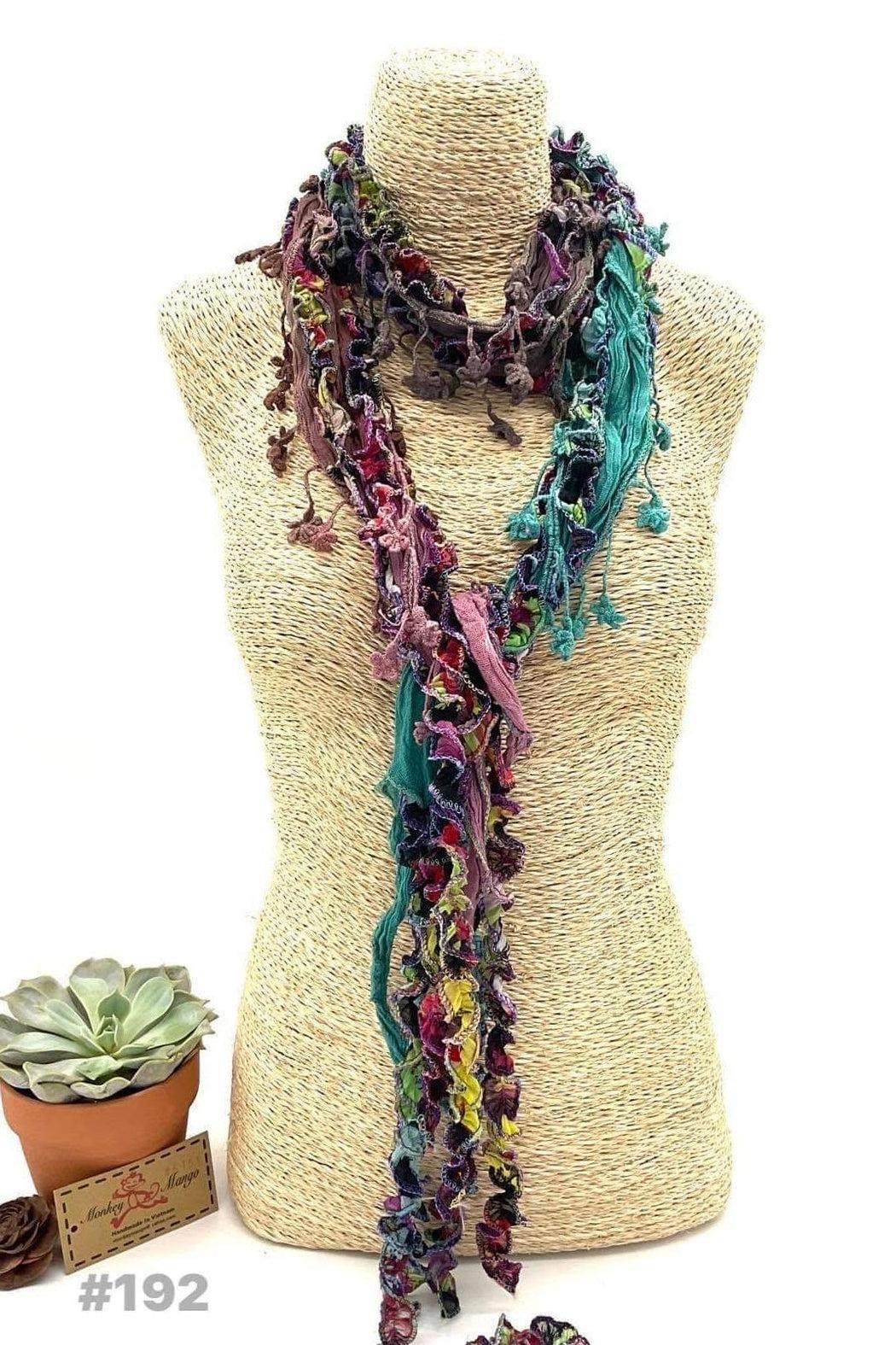 Ombre Fringe Scarf Female Product Image