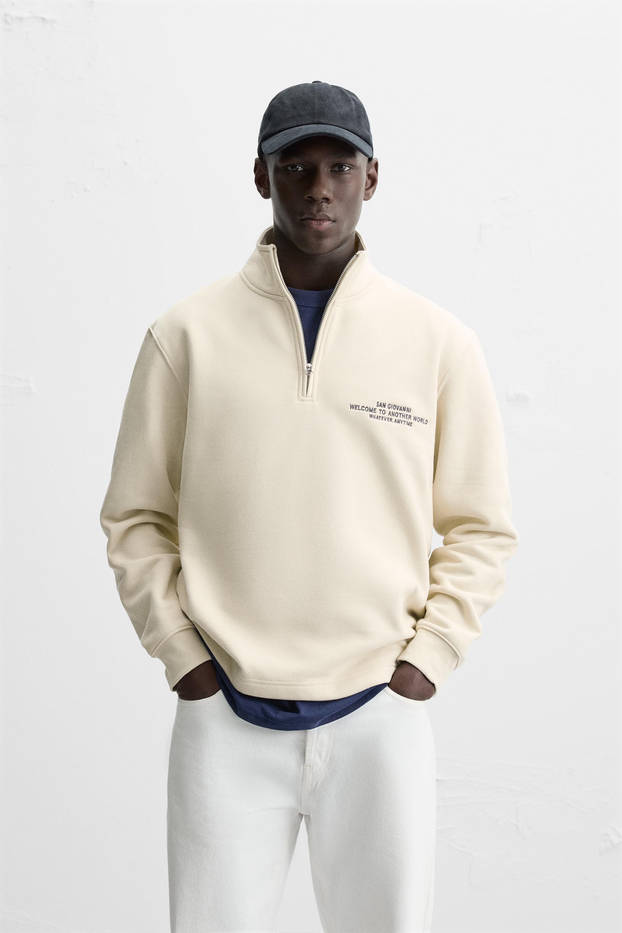 QUARTER ZIP SWEATSHIRT Product Image