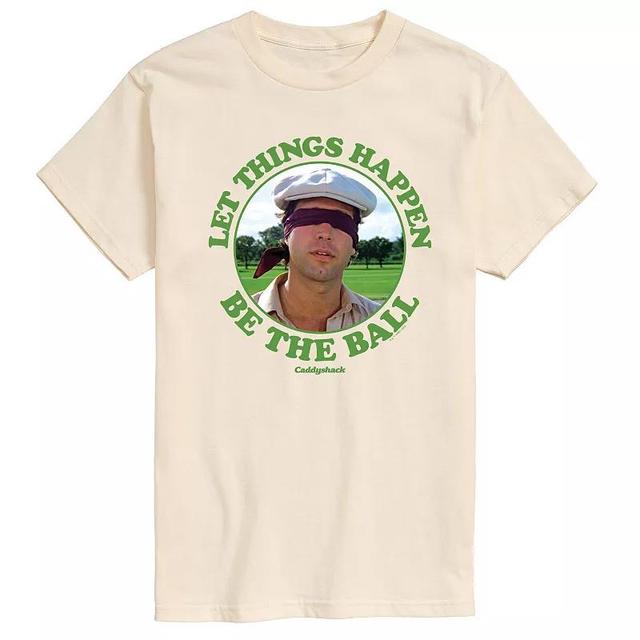 Mens Caddy Shack Be The Ball Graphic Tee Ivory Product Image