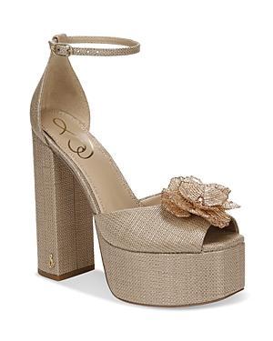 Sam Edelman Kori Ankle Strap Peep Toe Platform Sandal Product Image