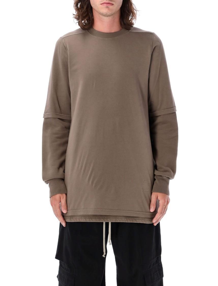 RICK OWENS DRKSHDW Hustler T-shirt In Brown Product Image