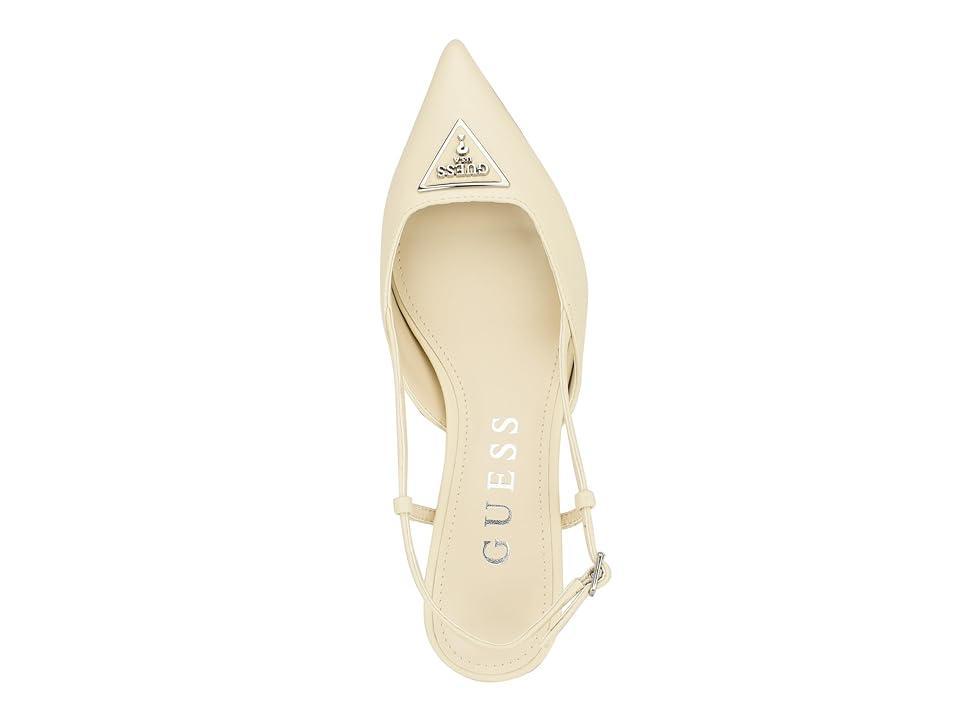 Guess Womens Jesson Pointed Slingback Kitten Heel Mules Product Image