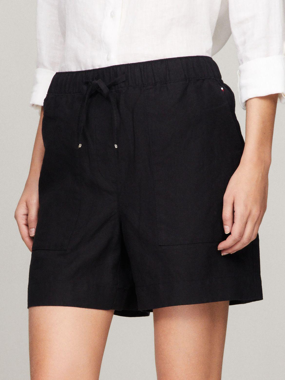 Tommy Hilfiger Women's Solid Linen 5.5" Short Product Image