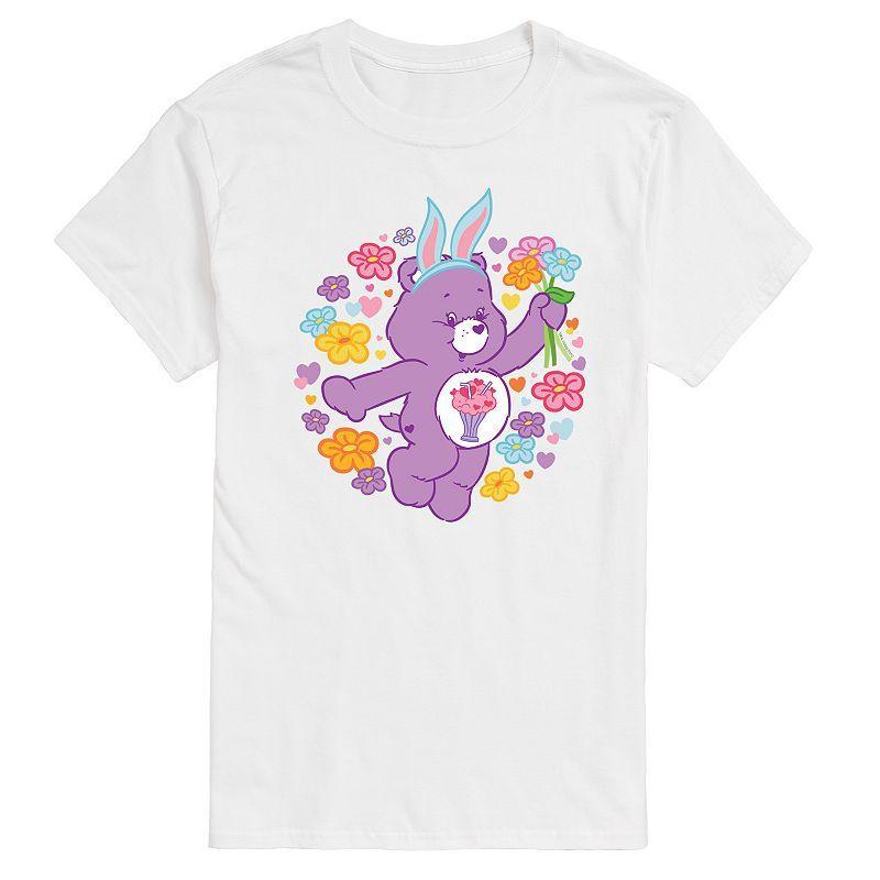 Mens Care Bears Bunny Bear Graphic Tee Product Image