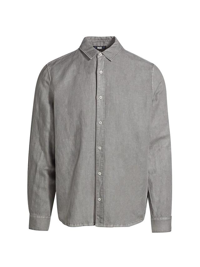 Mens Peters Button-Front Shirt Product Image