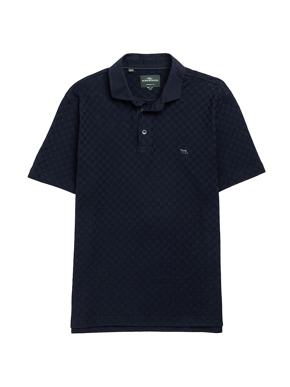 Mens Huntsbury Jacquard Polo Shirt Product Image