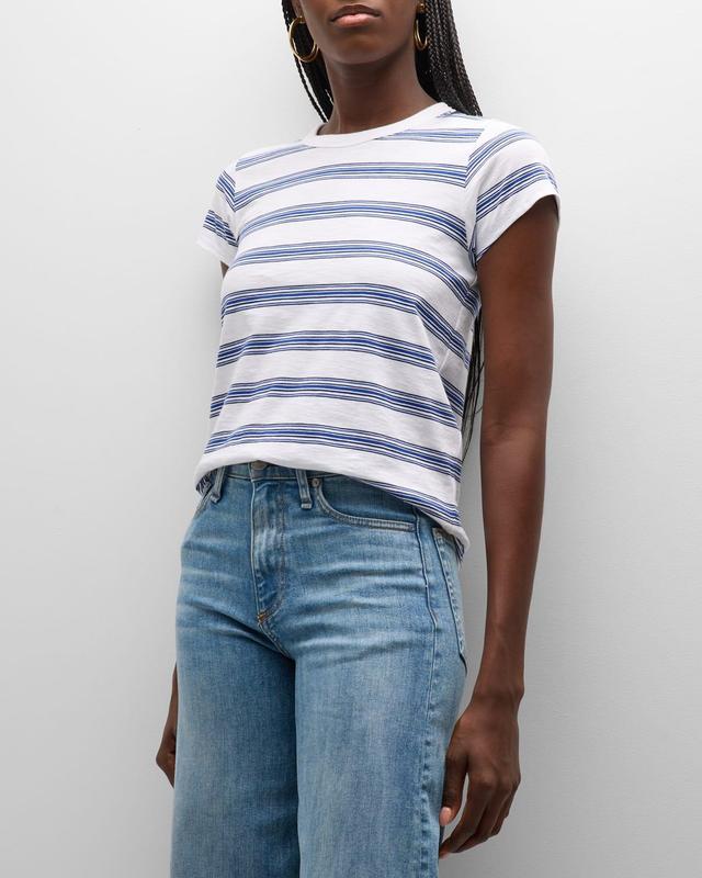 Womens The Slub Striped T-Shirt Product Image