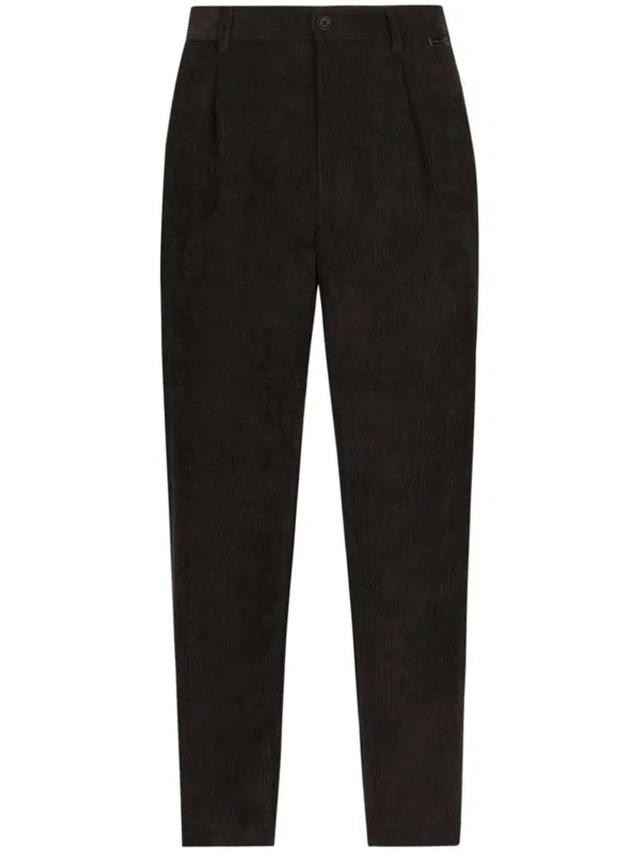 Corduroy Pants In Black Product Image