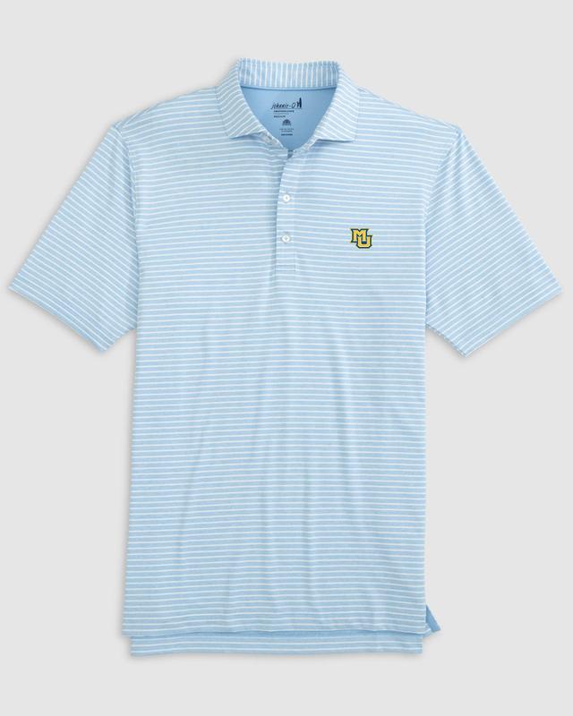 johnnie-O Marquette Clipperr Striped Jersey Performance Polo Product Image