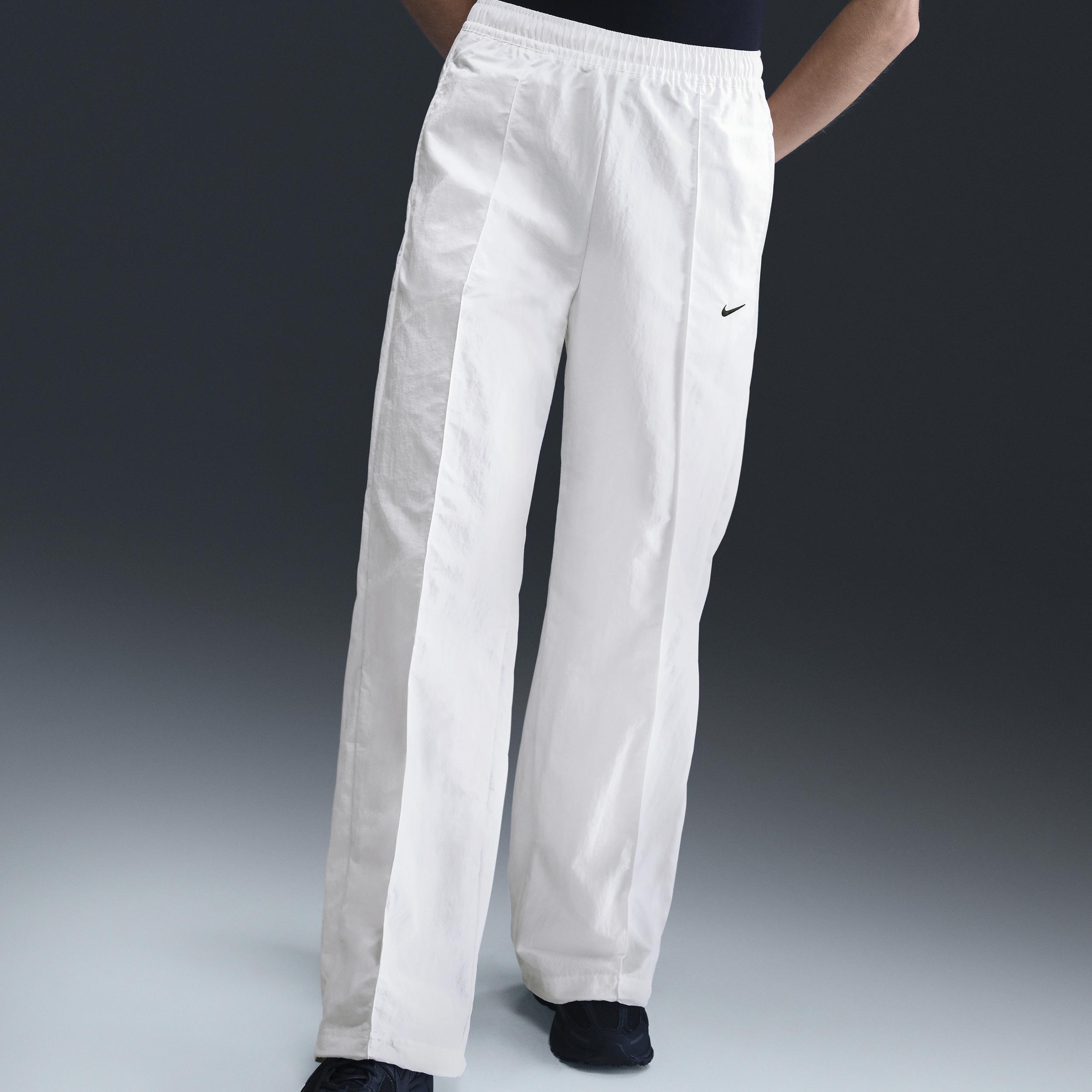 Womens Nike Sportswear Everything Wovens Mid-Rise Open-Hem Pants Product Image