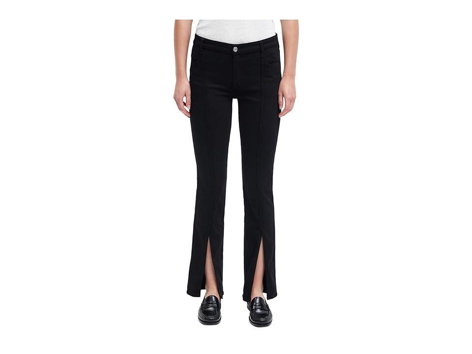 7 For All Mankind Kimmie Straight w/ Center Front Vent in Slim Illusion (Slim Illusion ) Women's Jeans Product Image