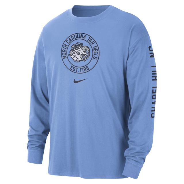 UNC Max90 Nike Men's College Long-Sleeve T-Shirt Product Image