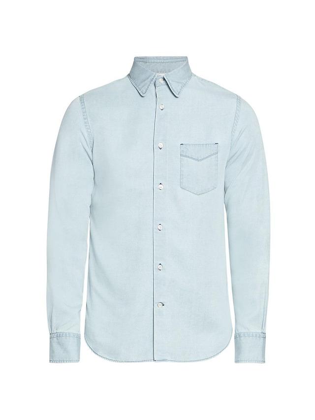 Officine Gnrale Benoit Lyocell Button-Up Shirt Product Image