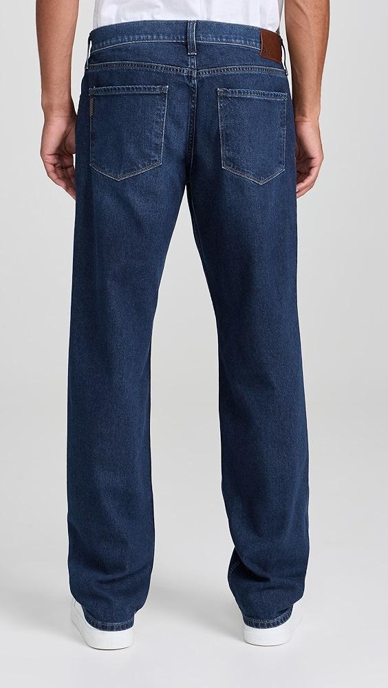 PAIGE Exclusive Doheny Relaxed Straight Jeans | Shopbop Product Image