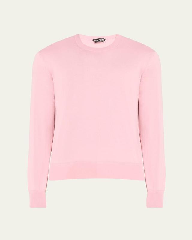 Mens Sea Island Cotton Crewneck Sweater Product Image