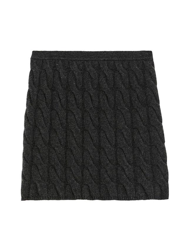 Theory Cable Mini Skirt Product Image