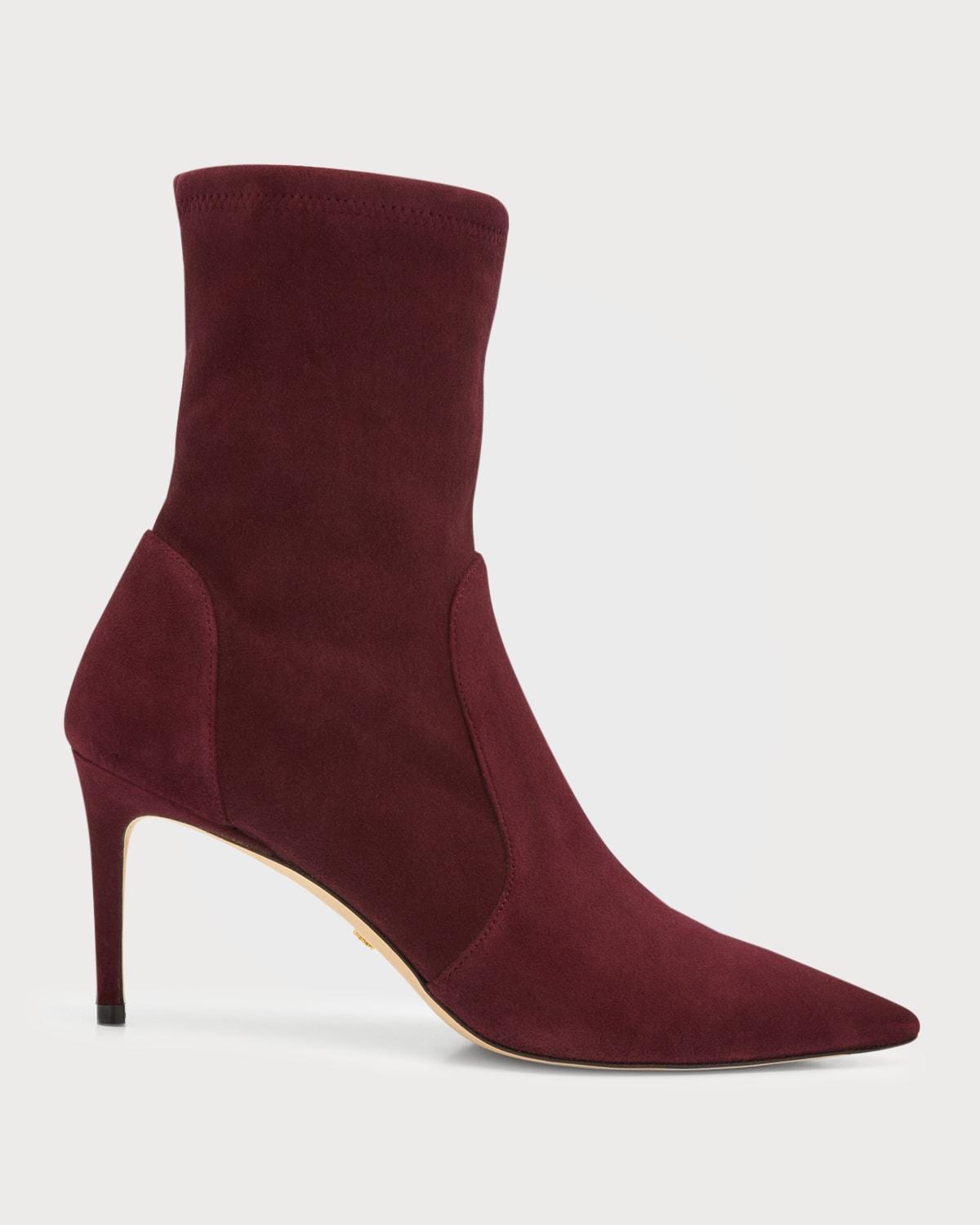Womens Stuart Stretch Suede Booties Product Image