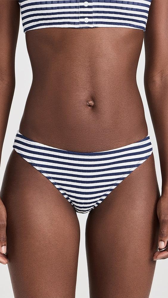 Solid & Striped The Elle Button Bikini Bottoms | Shopbop Product Image