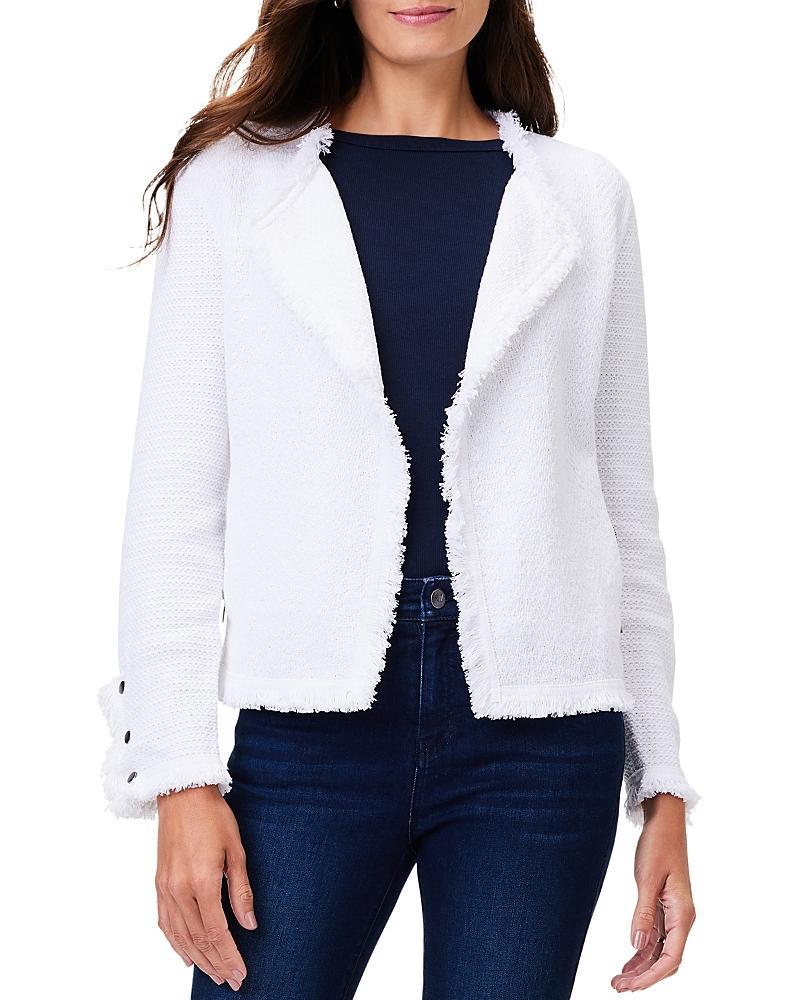 NIC+ZOE Fringe Mix Jacket (Mist) Women's Coat Product Image