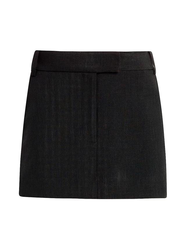 Womens The Chloe Tailored Miniskirt Product Image