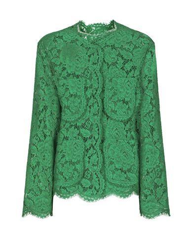 DOLCE & GABBANA Blazers In Lace Woman Blazer Green Size 4 Viscose Product Image