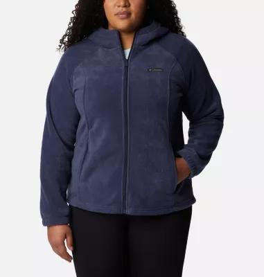 Columbia Women's Benton Springs Full Zip Fleece Hoodie - Plus Size- Product Image