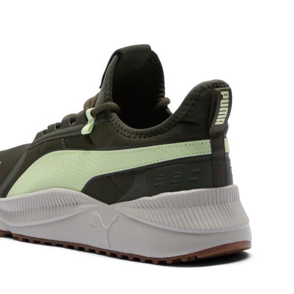 PUMA Pacer Future Street Plus Men's Sneakers in Dark Olive/Pistachio Product Image