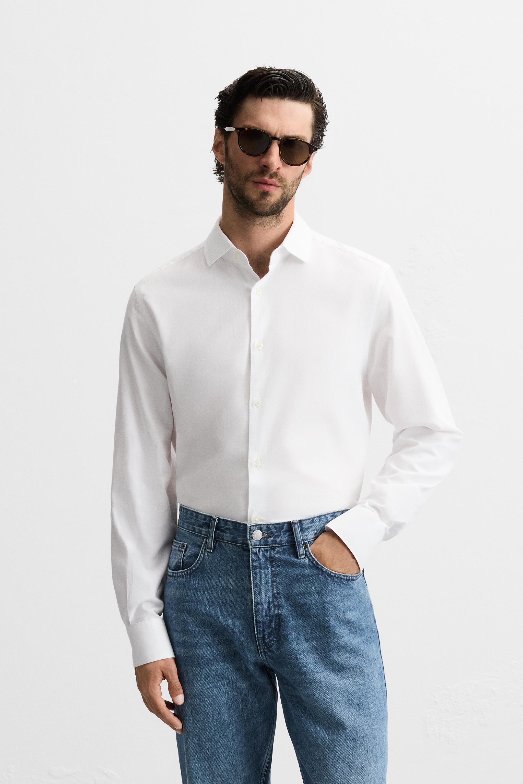 STRIPED TWILL SHIRT Product Image