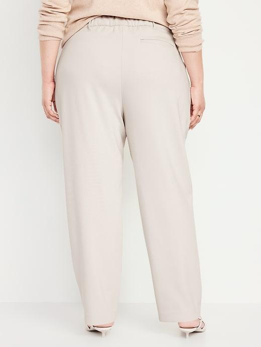 Extra High-Waisted Taylor Relaxed Slim Trouser Pants Product Image