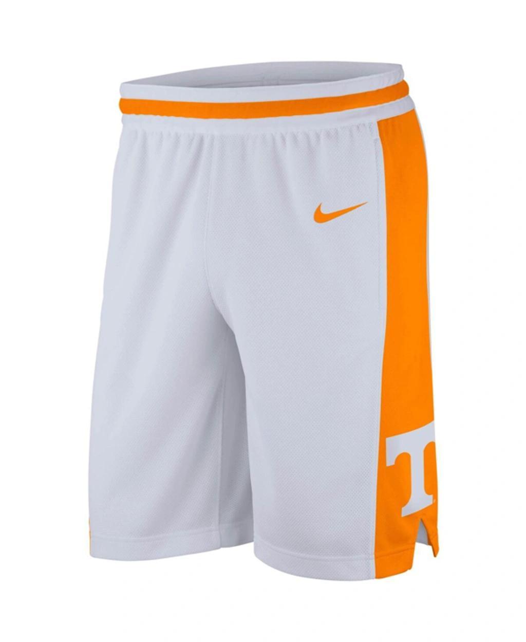 NIKE Men's  White Tennessee Volunteers Retro Replica Performance Basketball Shorts Product Image