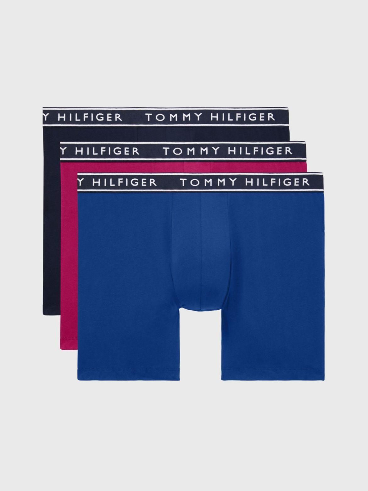 Tommy Hilfiger Men's Cotton Stretch Boxer Brief 3-Pack Product Image