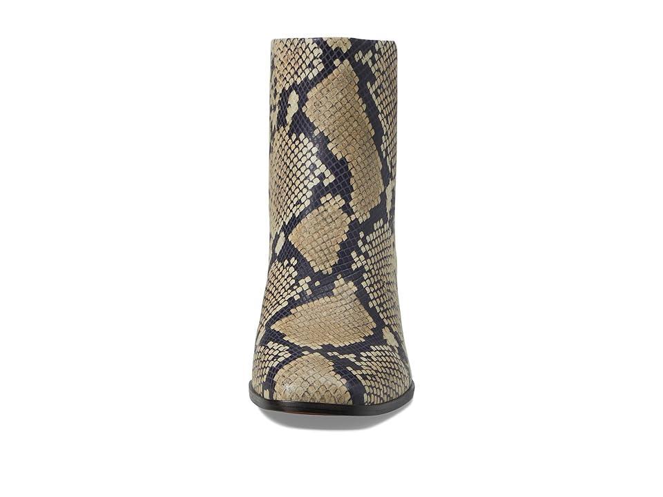 Madewell The Essex Ankle Boot in Snakeskin-Stamped Leather (Ivory Multi) Women's Boots Product Image