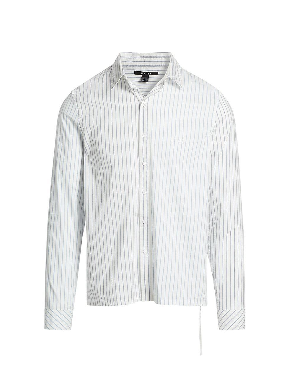 Mens Mad Mad World Skript Pinstripe Shirt Product Image