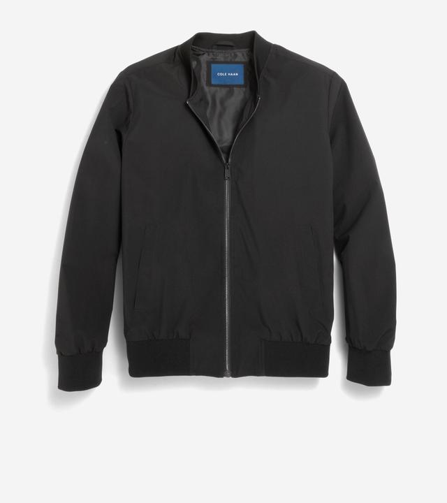 Cole Haan Mens 27 Bomber Jacket - Black Size XL Product Image