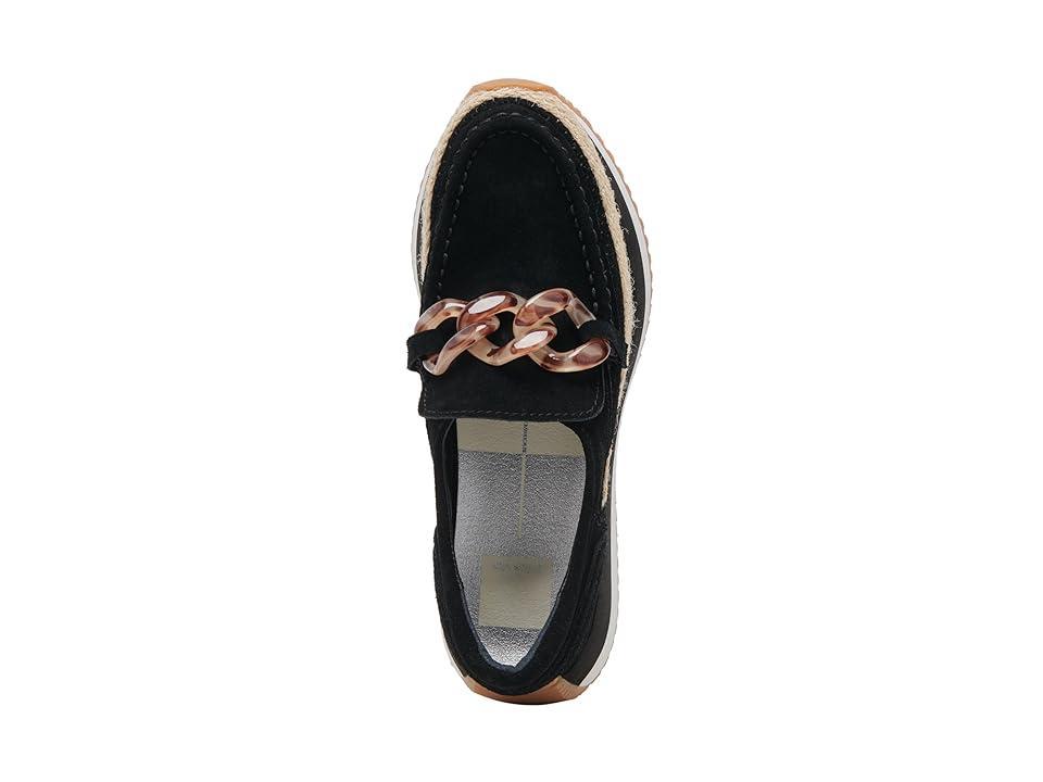 Dolce Vita Jadah (Onyx Suede) Women's Flat Shoes Product Image