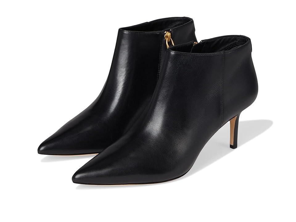 Lauren Ralph Lauren Lizie Burnished Leather Bootie Women's Boots Product Image