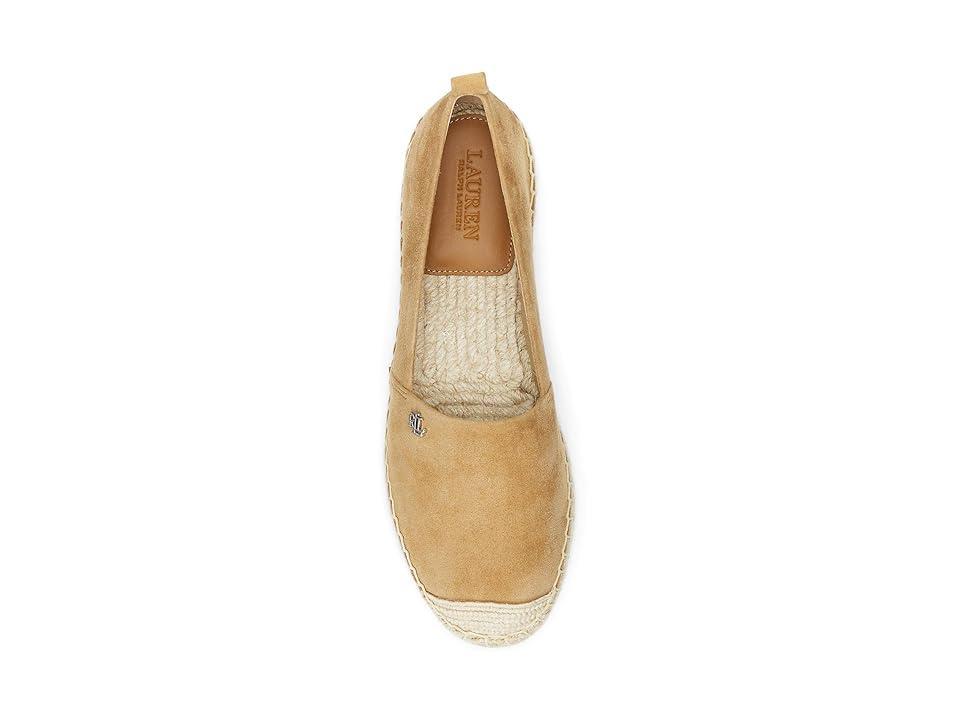 Lauren Ralph Lauren Cameryn Flat Espadrille (Camel) Women's Flat Shoes Product Image