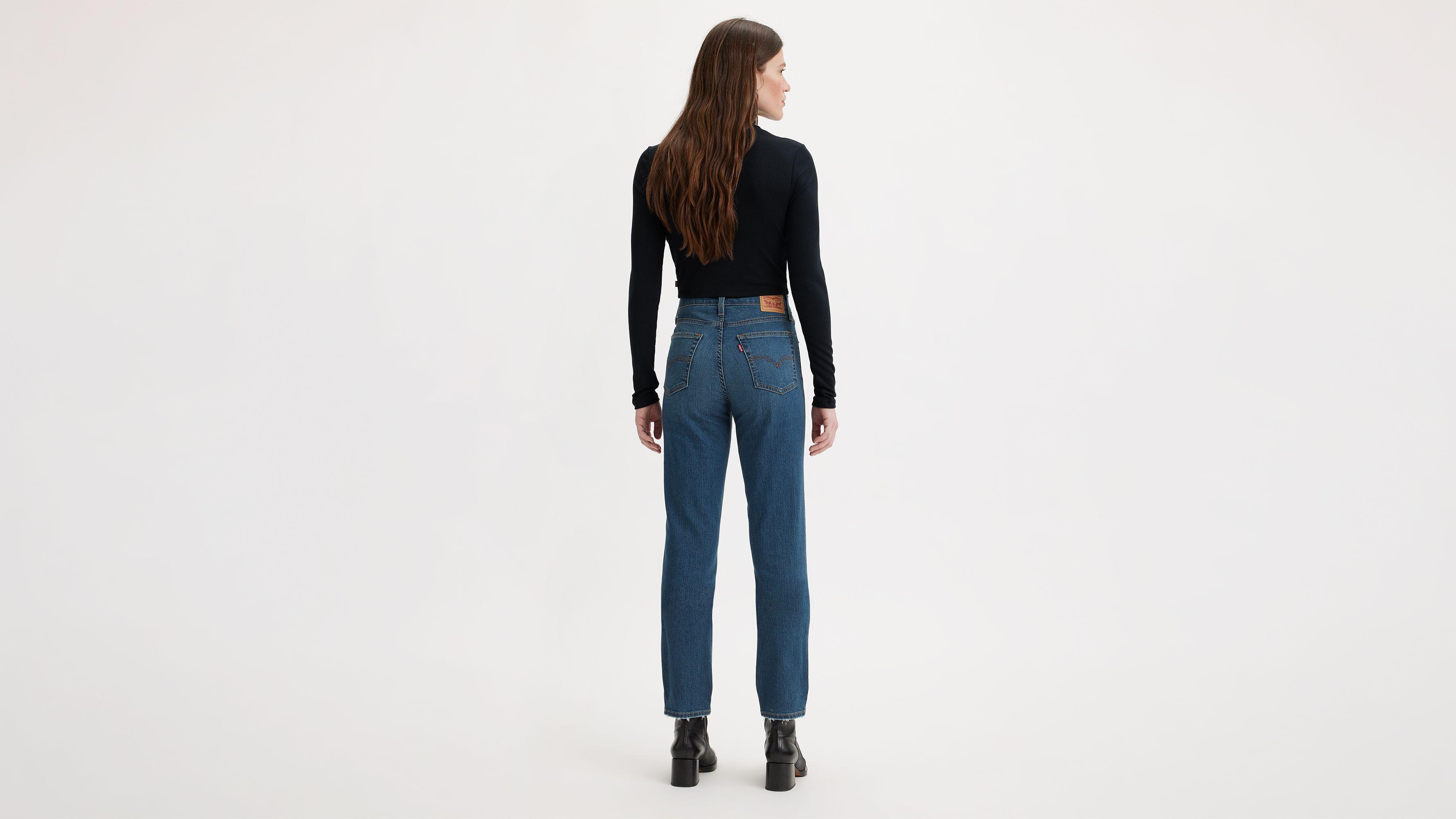 Levi's High Rise Slim Straight Cropped Women's Jeans Product Image