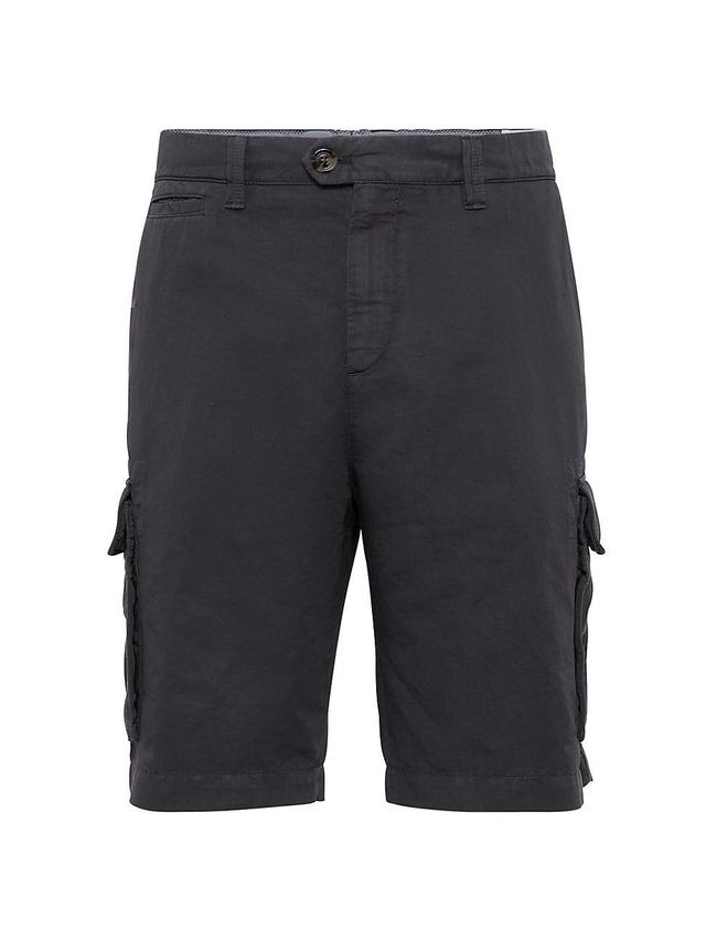 Mens Garment Dyed Bermuda Shorts Product Image