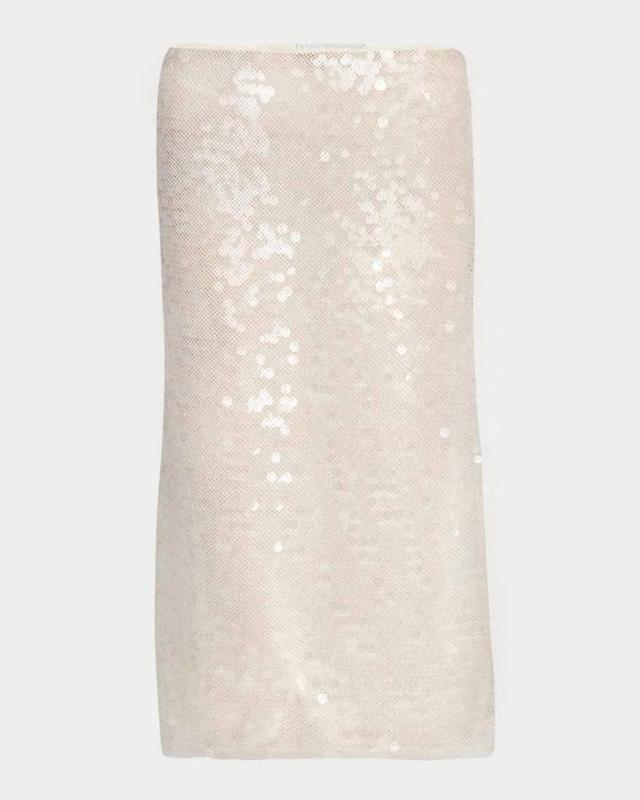 Sequined Midi Skirt Product Image