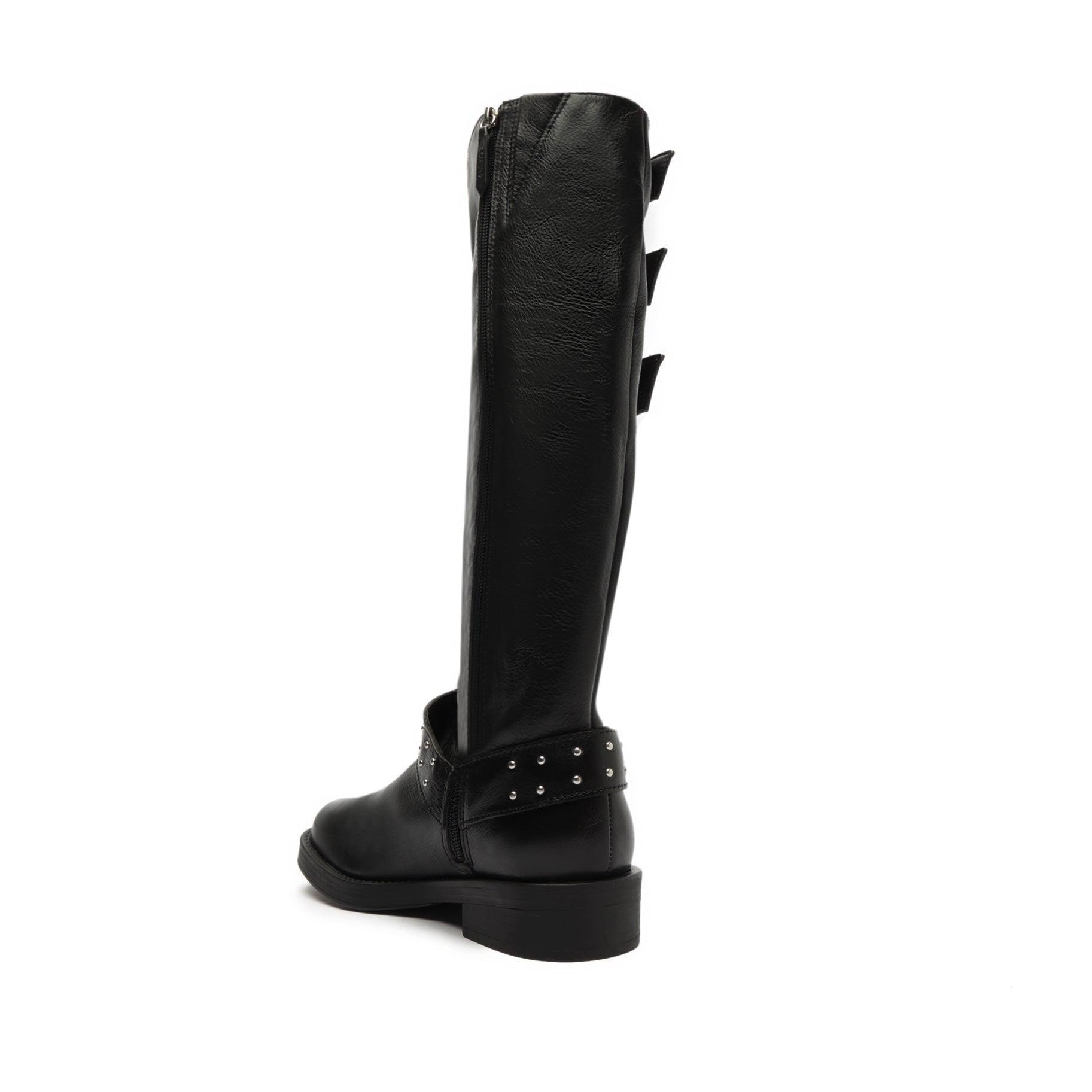 Luccia Buckle Graxo Leather Boot Female Product Image