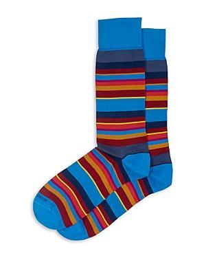 Marcoliani Pima Cotton & Nylon Multi Stripe Socks Product Image