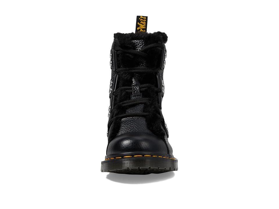 Dr. Martens 1460 Lace To Toe Fur Lined Boots Women's Boots Product Image