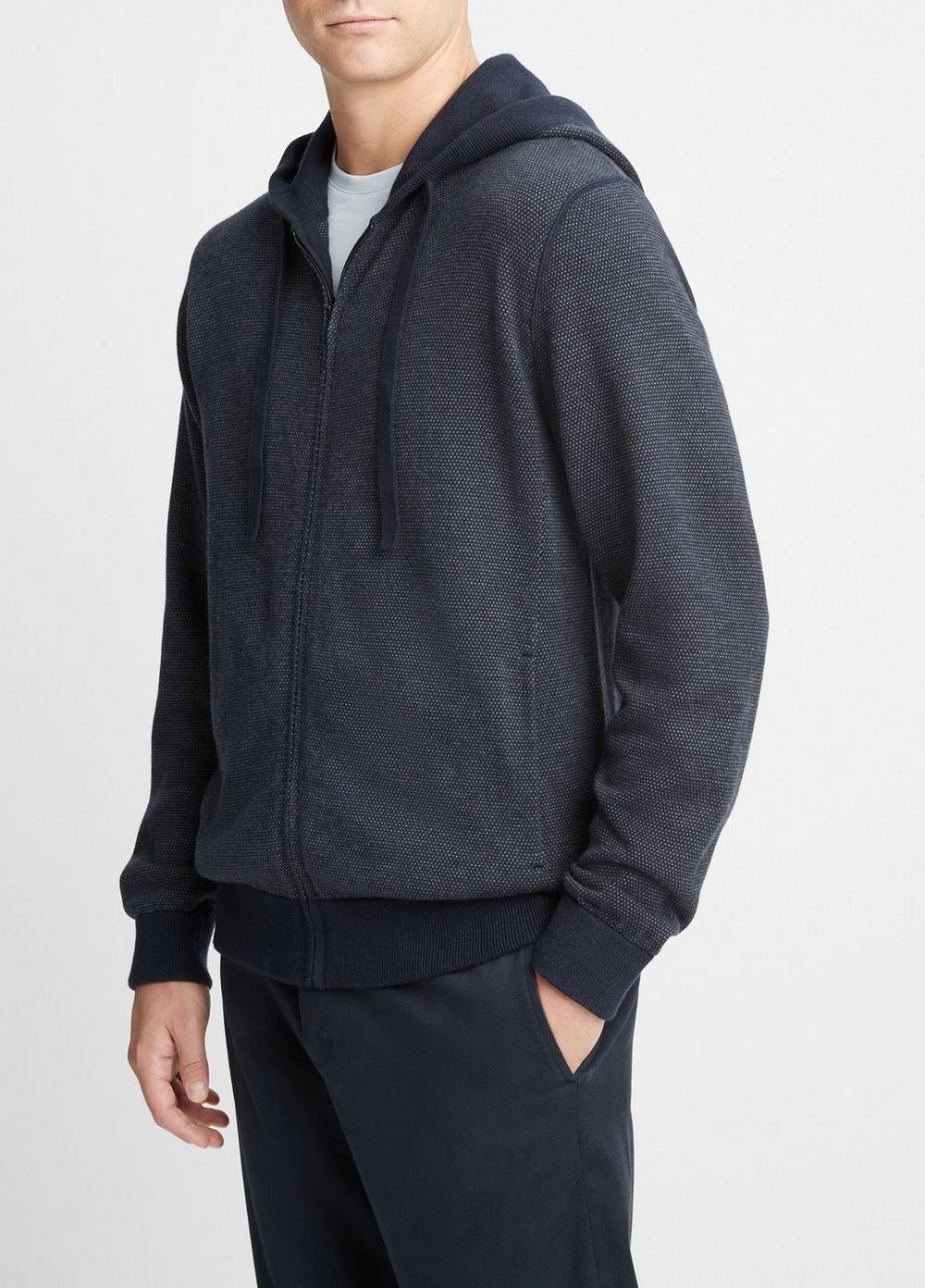 Birdseye Full-Zip Hoodie Product Image