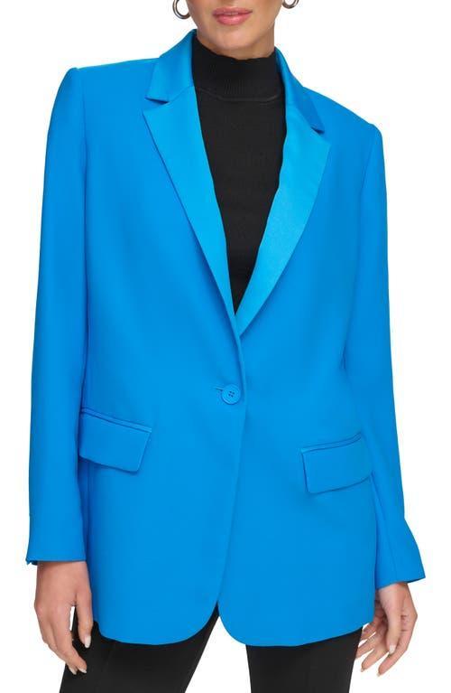 DKNY Satin Lapel Jacket Product Image