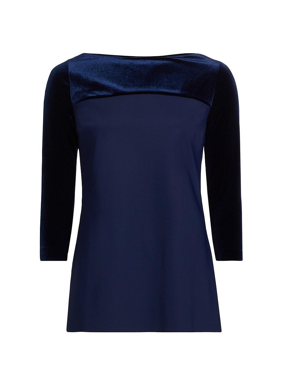 Womens Danzi Velvet Top Product Image