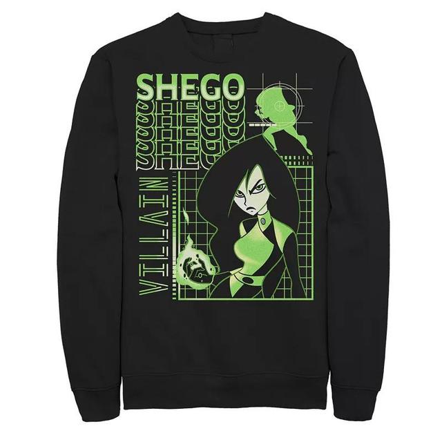 Mens Dinsys Kim Possible Villain Shego Spy Techware Sweatshirt Product Image