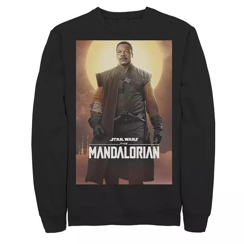 Mens Star Wars The Mandalorian Greef Karga Character Poster Sweatshirt Product Image